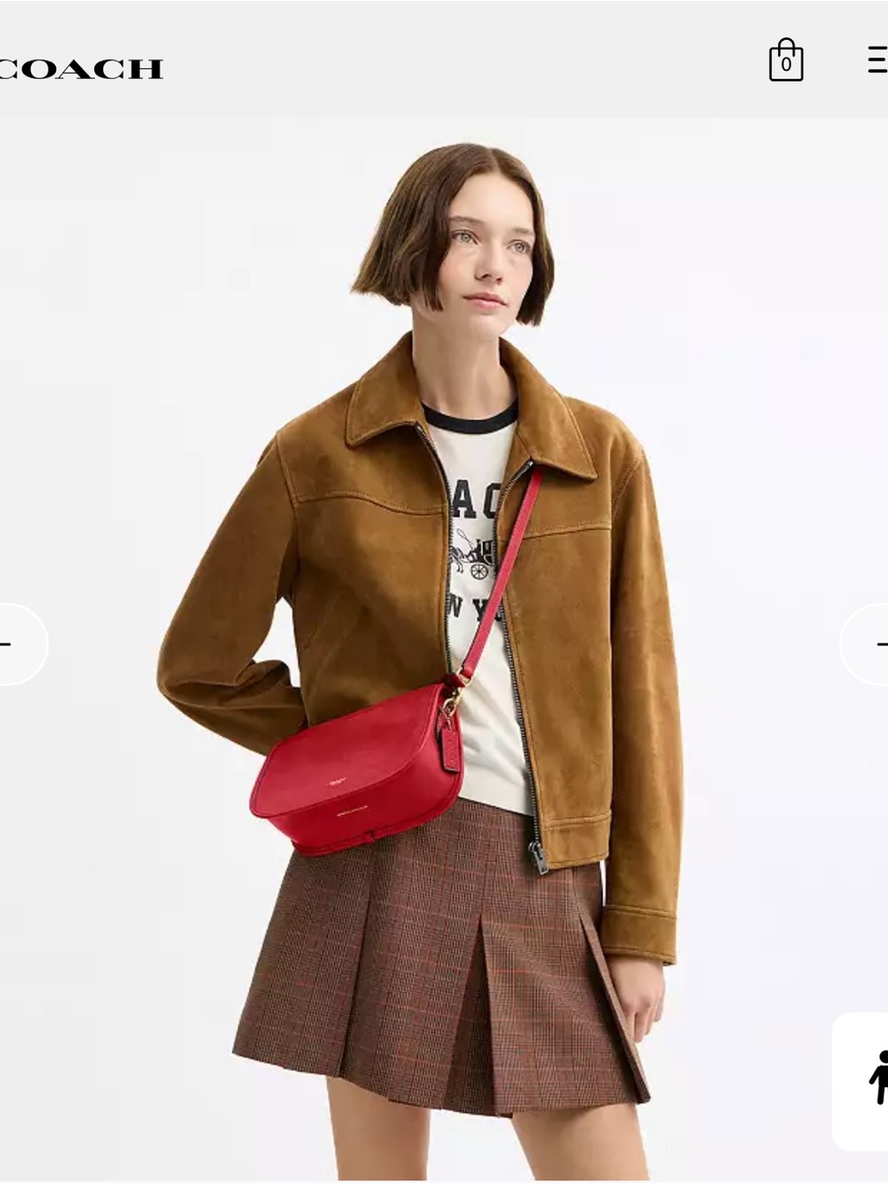Coach Red Crossbody